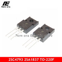 5คู่Original 2SC4793 2SA1837 TO-220F ( 5Pcs C4793 + 5Pcs A1837) เครื่องขยายเสียงToหลอดใหม่