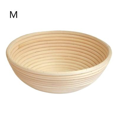 Hot Round Shaped Dough Proofing Basket Rattan Banneton Brotform Bread Fermentation Baskets Bowl Baking kitchen Tools