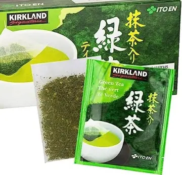 Kirkland Signature Japan Green Tea - A Blend of Sencha and Matcha 100 Tea  Bags