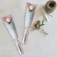 Rose Packaging Bag Single Flower Packaging Single Rose Flower Gift Wrapping Paper Wedding Floral Package Supplies Gift Wrapping  Bags