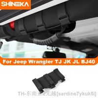 hyf✥❁ SHINEKA Car Top Armrest Grab Handles With Storage JK BJ40 1997-2023 Up Interior Accessories