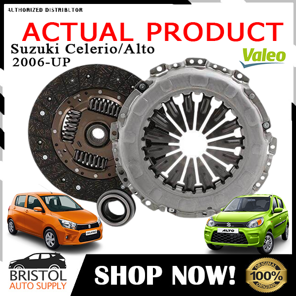 Valeo Clutch Kit for Suzuki Celerio/Alto 2006UP (Pressure Plate+Clutch