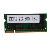 หน่วยความจำเพิ่มเติม2GB DDR2 PC2-6400 800MHZ สำหรับโน้ตบุ๊ค PC RAM3825 RAM