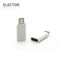 Elector Type-C Adapter Type-C Data CABLE Android ADAPTER โทรศัพท์มือถือ Data Line Adapter Type-C TO Micro Adapter Type-C FEMALE TO Android MALE ADAPTER