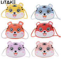 Animal Crossbody Purse Cute Cartoon Purse Mini Shoulder Bag Animal Purse Tiger Handbag Purse Bag For Girls Boys