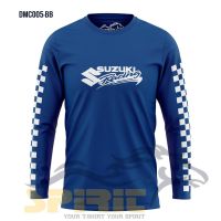 [In stock] 2023 design Newest SUZUKI RACING T-Shirt Tops Mens Long Sleeve Clothing Distro Big Size，Contact the seller for personalized customization of the name