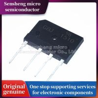 【cw】 NEW 5PCS/LOT GBJ1510 15A1000V rectifier bridge stack straight plug flat single phase