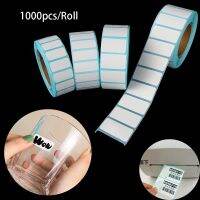 MP0Y 1000pcs/Roll สะดวก ราคาซูเปอร์มาร์เก็ต การ์ด แท็กเปล่า สติ๊กเกอร์กันความร้อน กันน้ำ กระดาษกาว ป้ายบรรจุภัณฑ์