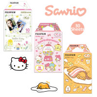 Fujifilm Instax Mini Film 30 Sheets ( Sanrio + Gudetama + Hello Kitty ) for Fujifilm instax Mini 11 Mini 8 9 Film EVO Camera Mini Link Liplay SP-1 SP-2