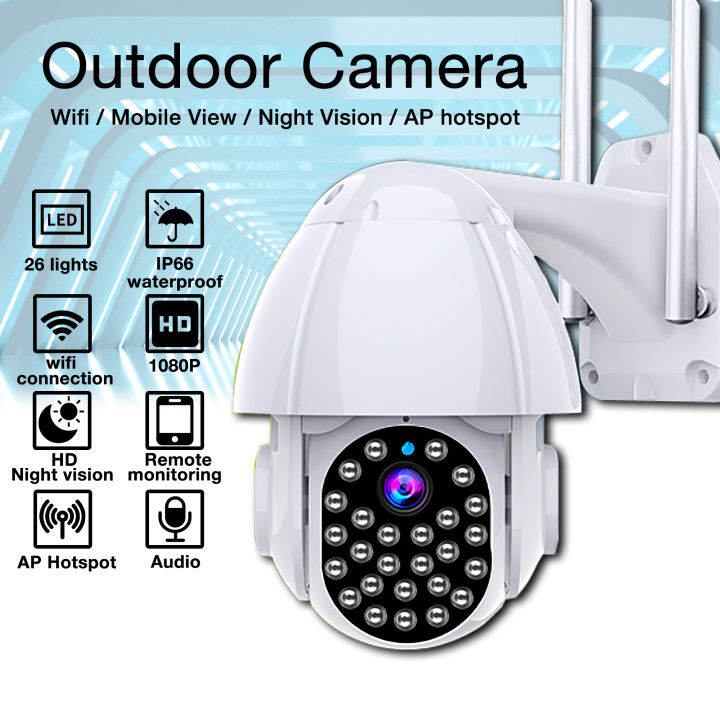 TCT V380 Pro CCTV camera outdoor cctv Wireless WIFI Network Security