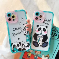 Cute Panda Soft Phone Case for OnePlus 8 8T 9 9T 10 Pro 9R 9RT Nord One Plus 1+9R 1+8 1+8T 1+10Pro Liquid Silicone Cover Funda Phone Cases