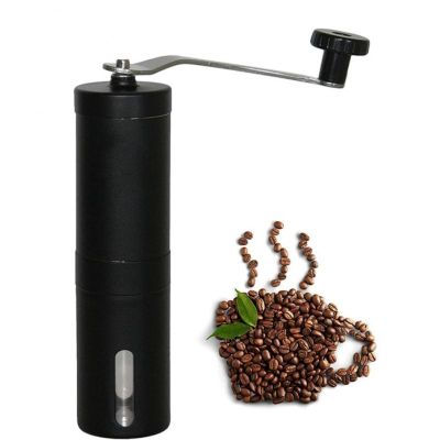 （HOT NEW）เครื่องบดกาแฟ304เครื่องบดกาแฟแบบใช้มือเครื่องชงกาแฟขนาดเล็กในครัวเรือนสามารถล้างได้สำหรับห้องครัว