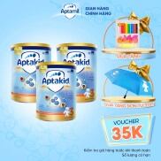 Freeship 40K Combo 3 Sữa bột Aptakid New Zealand hộp thiếc 900g lon cho bé