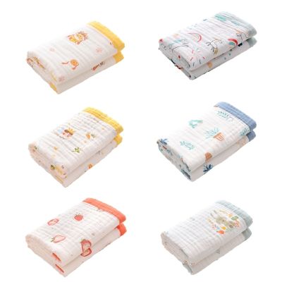 ❁☃ Newborn Towel Blanket Baby Muslin Towel Cotton Gauze Children Towel 110x110cm for Baby Toddler Infant Ultra-Absorbent