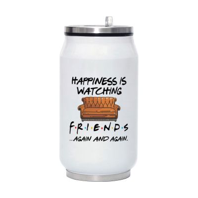 Friends Tv Shows Travel Water Bottle 300ML Eco-Friendly Stainless Steel Coffee Vacuum Flask Portable Mug
