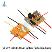 BMS 5S 21V 18650แผงวงจรป้องกันแบตเตอรี่ลิเธียม Li-Ion โมดูลโพลิเมอร์เซลล์โมดูลวงจรหลอดทดลอง