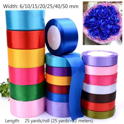 【CC】 (25yards/roll) Packing Wedding Decorations roll fabric (6/10/12/15/20/25/40/50mm)