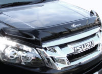 กันแมลงหน้า ISUZU D-max 2016-2019 ดักแมลงเล็ก สีดำเข้ม D-max อีซูซุ ดีแมกซ์  ประดับยนต์ ชุดแต่ง ชุดตกแต่งรถยนต์