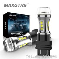 【LZ】✣✒✻  2x T25 3157 3057 P27/7W 18 Led 3030 Chips 6000K White Red Yellow Brake Lights Reverse Lamp DRL Car Tail Bulb LENS With Projector