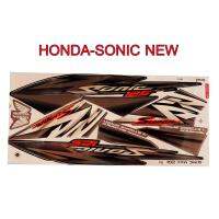 สติ๊กเกอร์ติดรถมอเตอร์ไซด์ สำหรับ HONDA-SONIC NEW ปี2004 สีเทา