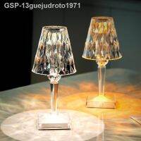 โคมไฟดักแมลงจากระยะไกล Quarto Lâmpada De Mesa Cabeceira Cristal Atmosfera Criativa Acrílico Lâmpadas Para Bar Luminárias Presente ไฟ Led กลางคืน Light