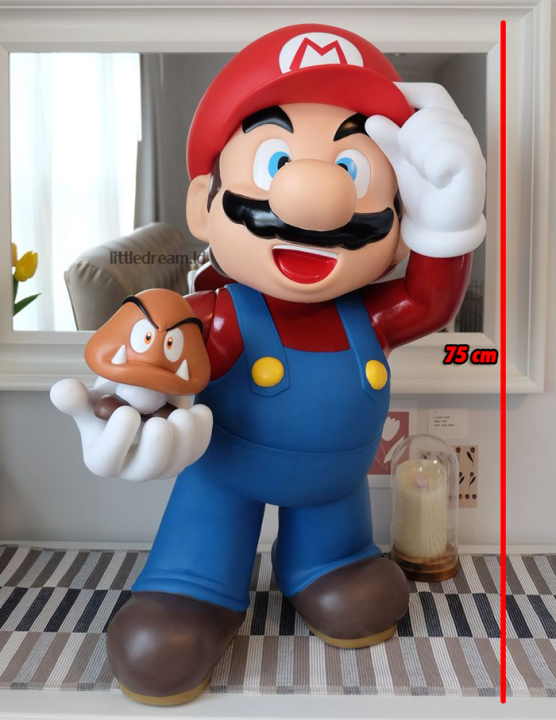 พร้อมส่งทุกไซส์-mario-มาริโอ้-ใหญ่มากก-75-cm-เป็นกระปุกออมสินได้-ลูกค้าทุกคนมีส่วนลดสูงสุด-200-บาท