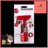 ที่เปิดไวน์ FACKELMANN ขนาด 15 x 9 x 4 ซม. สีแดง **จัดส่งด่วนทั่วประเทศ**