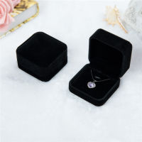 Boxes Thanksgiving Displays Gift Showcase For Birthday Women Necklace Velvet Box