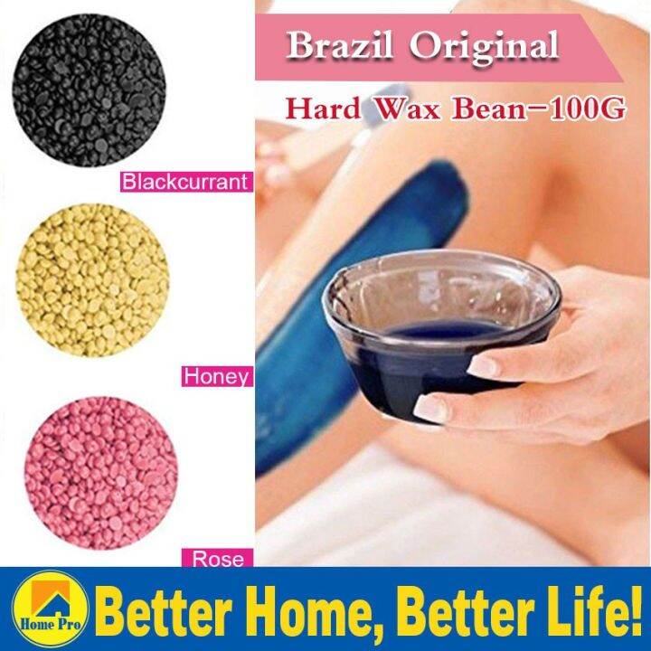 100g/Bag Beans DepilatoryWax Pellet HairRemovalWax Cera PaperFree
