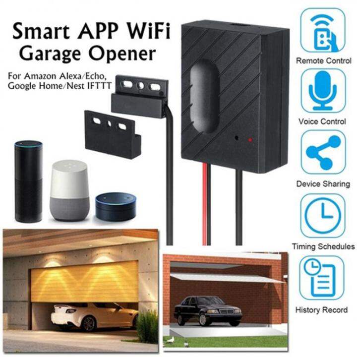 eWelink Smart Switch Garage Door Opener Controller WiFi Timing Function