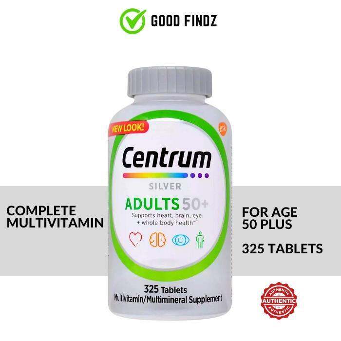 Centrum Silver for Age 50 Multivitamin Complete Vitamins A to Z Vitamin