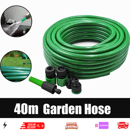 40 Meter Garden Hose Cleaning Heavy Duty Water Hose | Lazada PH