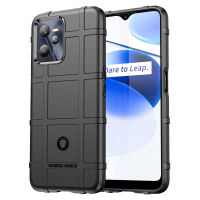 Realme C35 Case, RUILEAN Soft TPU Heavy Duty Rugged Shield Armor Tough Shockproof Protection Case Cover for Realme C35