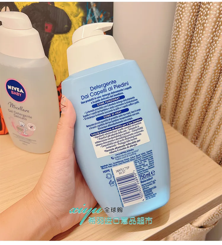 Nivea Baby Micellare Gel Detergente Delicato Con Calendula 500 ml –