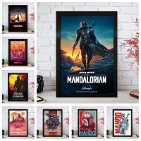 Disney The Mandalorian Poster 2 Star Wars Jedi Knight Movie Decorative Picture home decor High Quality Canvas Painting posters