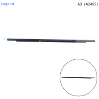 ?【Lowest price】Legend ฝาครอบกระจก A2681 A2485 A2442 A2141 1ชิ้นสำหรับ MacBook Air Pro แถบโลโก้หน้าจอ LCD โลโก้ด้านหน้า