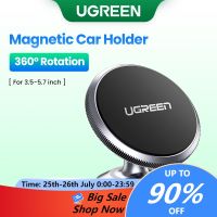 Ugreen ที่วางโทรศัพท์ในรถยนต์ แบบแม่เหล็ก หมุนได้ 360 องศา สําหรับ IPhone 8 X 7