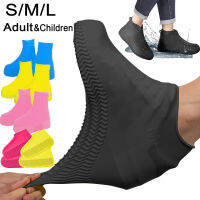 รองเท้ากันน้ำซิลิโคน Anti-SLIP Rain BOOTS รองเท้าผ้าใบ Unisex สำหรับกลางแจ้ง Rainy Day ป้องกันรองเท้า-cijiha