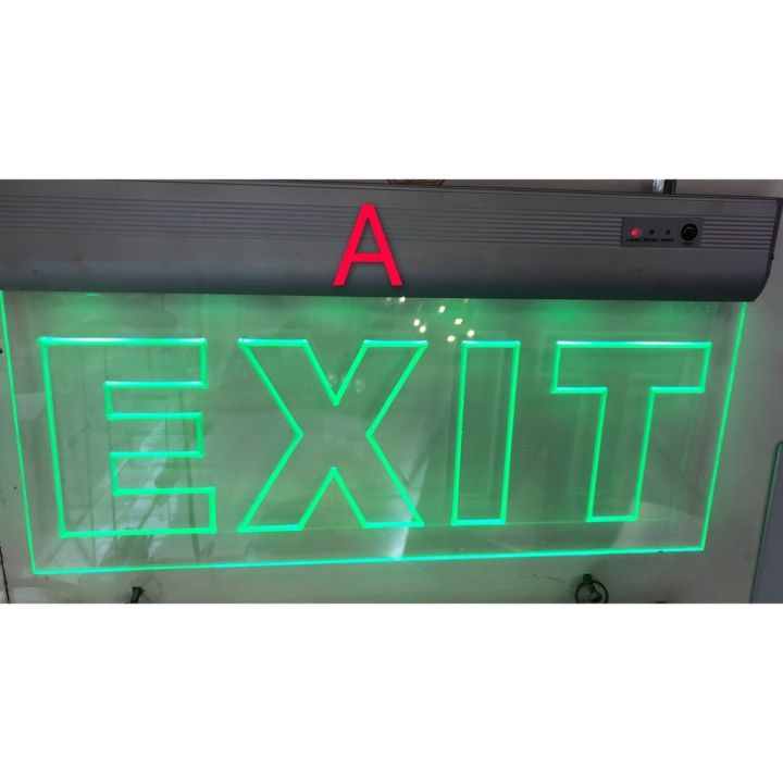 led emergency exit light safety sign LED Signs | Lazada PH