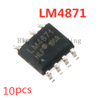 10ชิ้นLM4871MX LM4871 SOP8 SOP 4871 3WเสียงAmpliรับประกันคุณภาพ