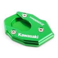 โลโก้ Z1000SX สำหรับ Kawasaki Z1000SX Z 1000 SX 2011-2020ขาตั้งขยายด้านข้างขนาดใหญ่แผ่นขาตั้งด้านข้างมอเตอร์ไซด์โฟมกรองสารชีวเคมี-สีดำ