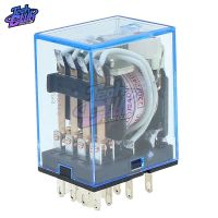 【CC】❀﹍○  1PCS MY4 Purpose Relay 4pdt14pins relais 12V 24V 110V 220V MY4NJ relay switch