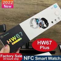 2022ใหม่ HW67บวกดูสมาร์ทซีรีส์7 1.9 "NFC เสียงผู้ช่วยการชำระเงินบลูทูธ- S Mart W Atch ผู้ชาย PK Iwo W27 HW22 W37