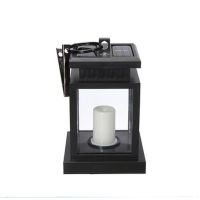 Garden Decor Hanging Landscape Outdoor LED Candle Portable Tabletop Flameless Camping Home Solar Light