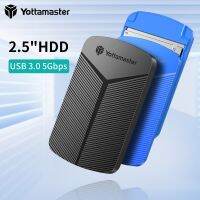 Yottamaster 2.5นิ้วกล่อง HDD SATA เป็น USB 3.0อะแดปเตอร์กล่องฮาร์ดดิสก์6Gbps UASP กล่องใส่ฮาร์ดดิสก์สำหรับวินโดวส์แม็ค Linux