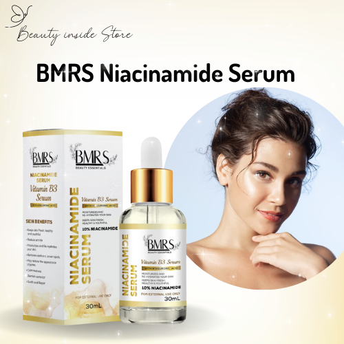 BMRS Niacinamide Serum Vitamin B3 Serum with Hyaluronic Acid 30ml Keeps