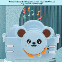 กล้องดิจิตอลสำหรับเด็ก15เฟรม MP3เล่น16ตัวกรองในตัวเกมปริศนากันลื่นกล้องถ่ายรูปเด็กสำหรับปิกนิกสำหรับเด็ก