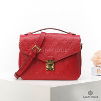 LV METIS 25 RED EMBOSSED GHW