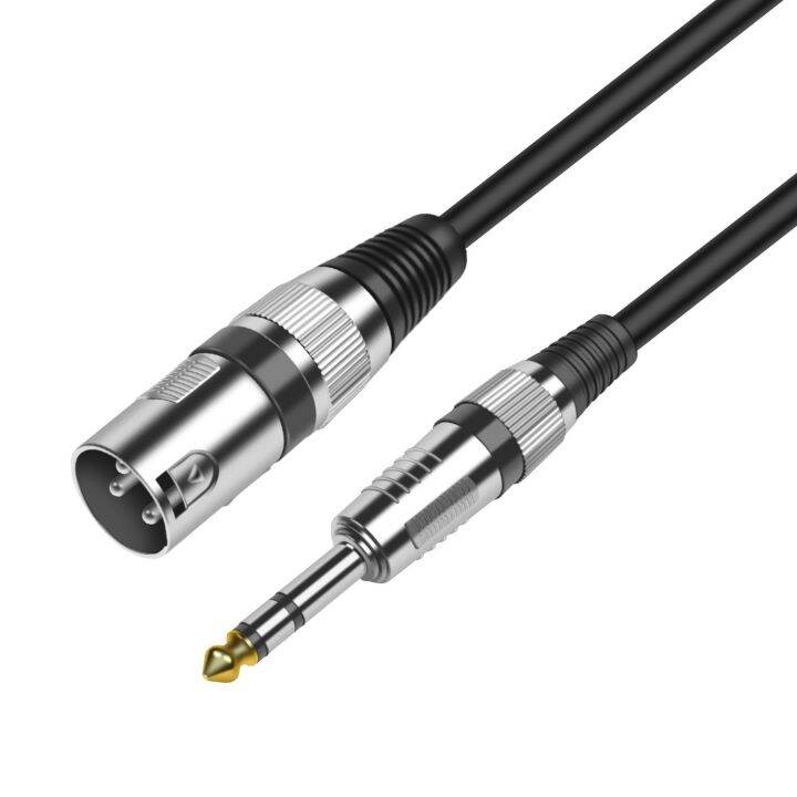 DREMAKE XLR Microphone Cable To Mic Jack 1/4 TRS Cable 6.35Mm/6.5Mm
