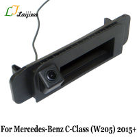 กล้องที่จอดรถย้อนกลับสำหรับ Benz C Class W205 S205 C205 2015ถึงปัจจุบัน Hd รถ Trunk Handle กล้องมองหลังสำรอง